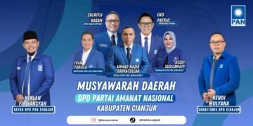 DPD PAN Cianjur Targetkan 3 Besar Pemilu 2029