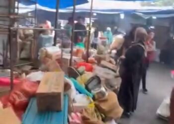 Kebakaran Pasar Kebon Kembang