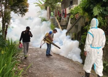 Warga Cibuluh Bersama Gentama Media Group dan PWI Cegah Chikungunya 