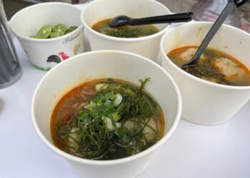 Unik dan Sehat, Bakso Ikan Topping Rumput Laut di Cianjur