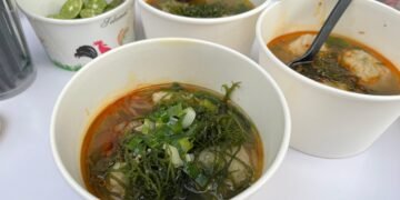 Unik dan Sehat, Bakso Ikan Topping Rumput Laut di Cianjur