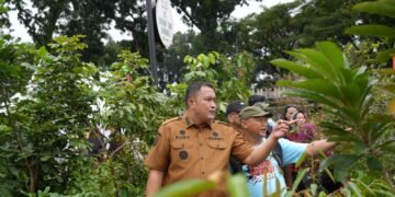 Bupati Bogor Mulai Operasikan Pasar Petani Garuda, 71 Lapak Tanaman Dijajakan 