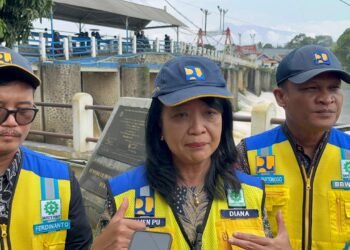 Wamen Cek Bendung Katulampa, Pastikan Infrastruktur Pengendali Banjir Berfungsi