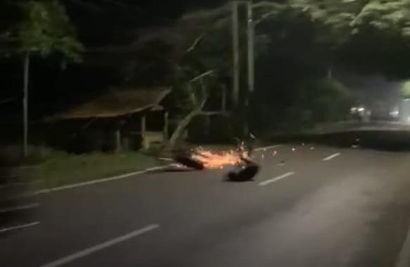 Balap Liar di Tanjungsari, 1 Pebalap Terluka Usai Terpental dari Motor