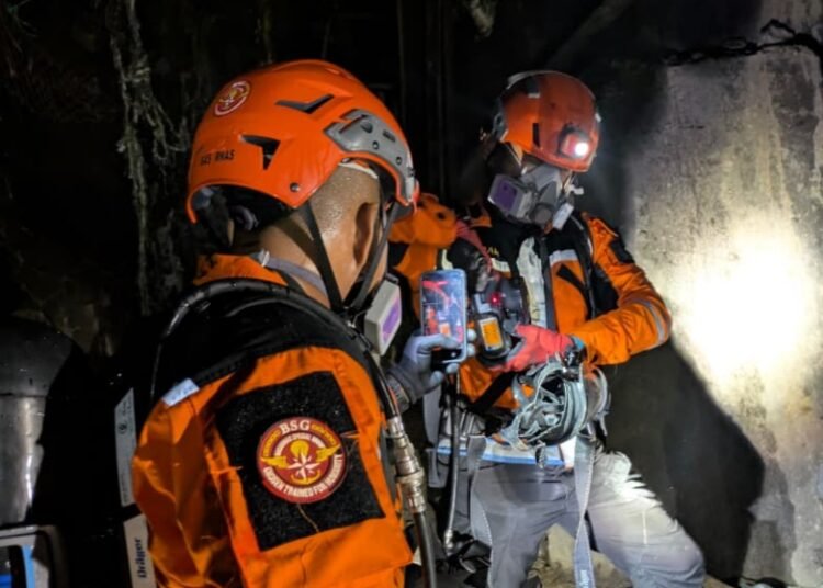 Petugas Hentikan Pencarian 3 Gurandil dalam Peristiwa Antam 