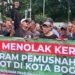 Demo di Balaikota Bogor, Ratusan Sopir Angkot Tolak Penghapusan Angkot
