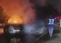 Balap di Tol Jagorawi, Mobil Terbakar hingga Dua Orang Luka