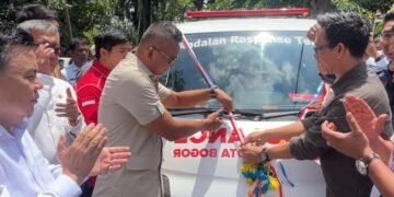 Peringati HPN, PWI Kota Bogor Luncurkan Ambulans Andalan 