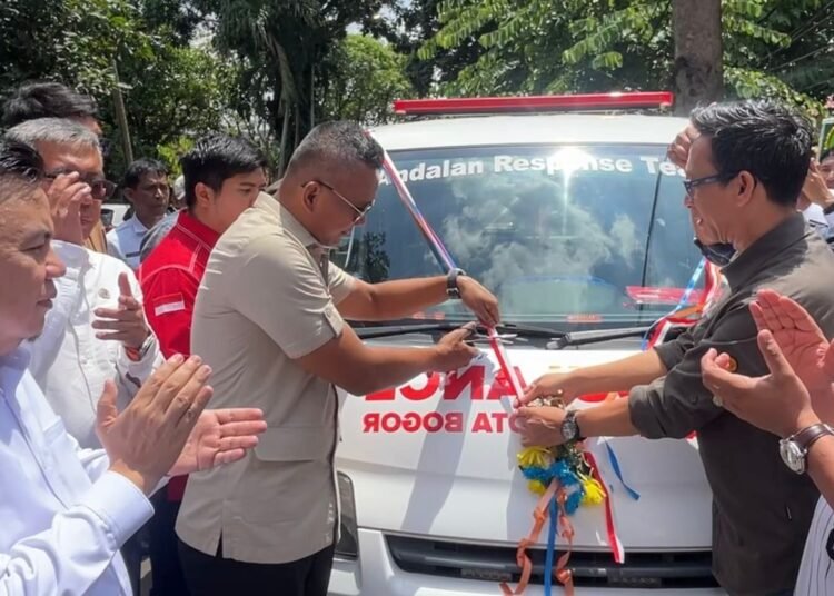 Peringati HPN, PWI Kota Bogor Luncurkan Ambulans Andalan 