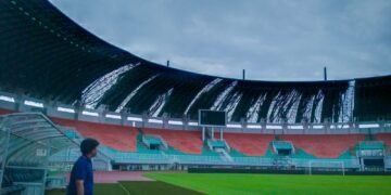 Sejumlah Fasilitas di Gelora Pakansari Rusak, Mulai Atap hingga Videotron 