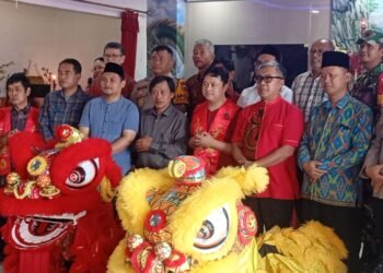 Hadiri Perayaan Imlek 2577, Sekda Kota Bogor Ajak Jaga Persatuan