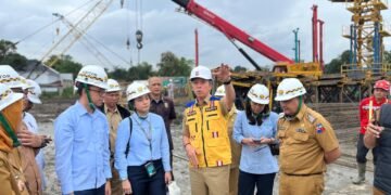 Dedie Rachim Tinjau Proyek Gedung Gene Bank Indonesia di RS Marzoeki Mahdi