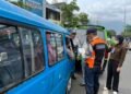 54 Angkot Terjaring Razia Petugas Gabungan di Kota Bogor 