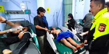 2 Motor Tabrakan di Tanjungsari, 3 Orang Luka