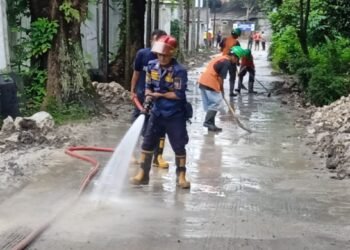 Respons Aduan, Kontraktor Proyek Gene Bank Bangun Washing Bay Truk