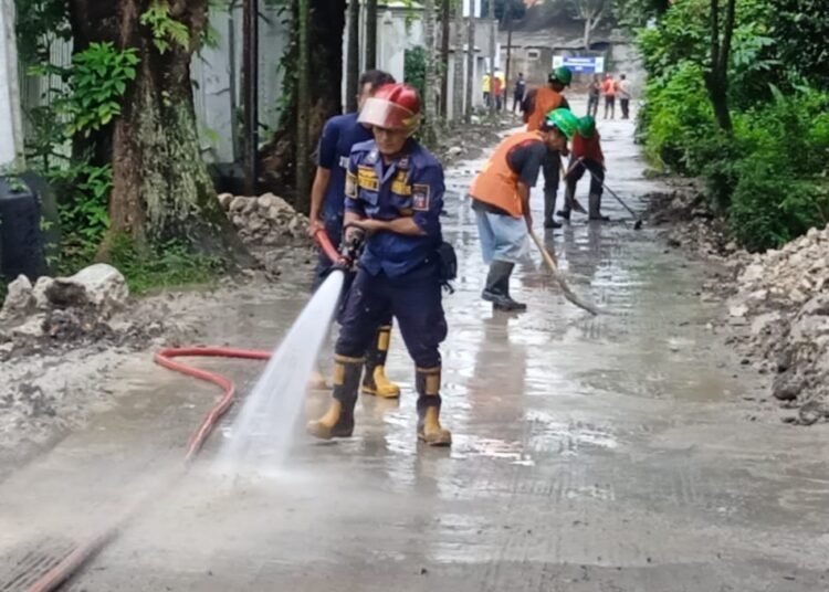 Respons Aduan, Kontraktor Proyek Gene Bank Bangun Washing Bay Truk