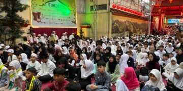 400 Anak Yatim Bukber di Vihara Dhanagun Kota Bogor