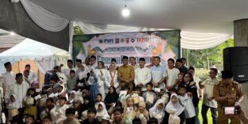 Gebyar Ramadan, PWI Kota Bogor Santuni Anak Yatim dan Dhuafa