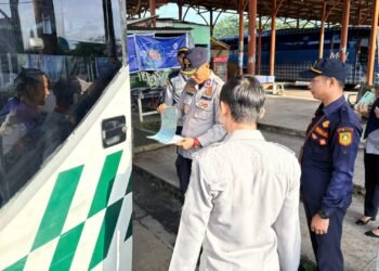 Kelaikan Bus di Terminal Leuwiliang dan Cibinong Diperiksa Jelang Mudik Lebaran