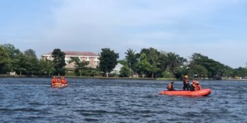 Basarnas-Pemkot Bogor Simulasi Evakuasi Udara di Situ Gede 