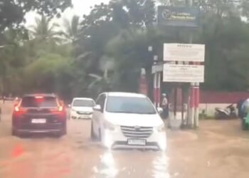 Kawasan Rumah Prabowo Kembali Dilanda Banjir, Akses Kendaraan Sempat Lumpuh