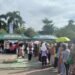 Warga Cianjur Rela Antre Panjang dan Berdesakan demi Pangan Murah di Alun-alun