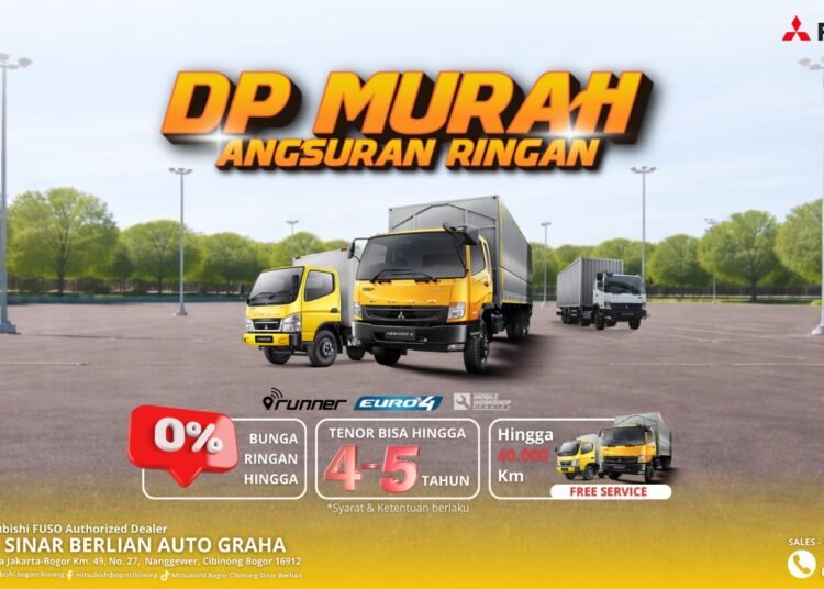 Promo Spesial Mitsubishi FUSO di Sinar Berlian Auto Graha Bogor