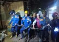 King Kobra 4 Meter Masuk ke Pekarangan Rumah Warga Ciseeng, Damkar Evakuasi