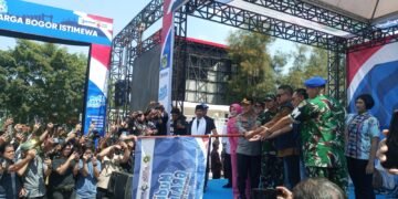 77 Bus Mudik Gratis Pemkab Bogor-Polres Dilepas, 4 Ribu Pemudik Pulang ke Kampung Halaman