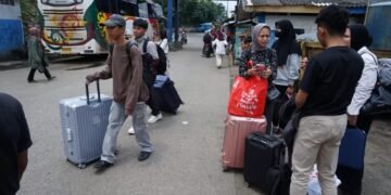 Arus Balik Lebaran, Terminal Baranangsiang Dipadati Penumpang