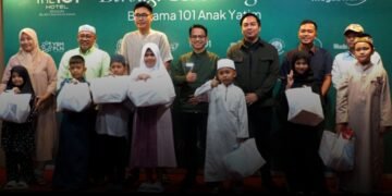 Momen Ramadan, THE 1O1 Bogor Suryakancana Berbagi Kebahagiaan Bersama 101 Anak Yatim