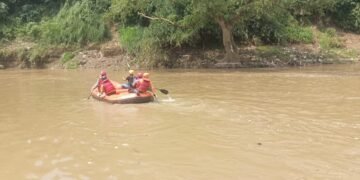 Update Korban di Sungai Gunungputri, TIM SAR Gabungan Masih Lakukan Pencarian