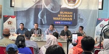 Perkuat Sinergi, PWI-Perumda Tirta Pakuan Kota Bogor Gelar Halal Bihalal