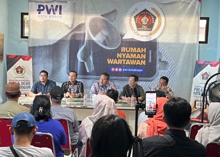 Perkuat Sinergi, PWI-Perumda Tirta Pakuan Kota Bogor Gelar Halal Bihalal