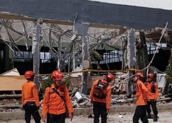 Tabung Gas Meledak, Lapangan Padel dan Sekolah di Gunungputri Hancur