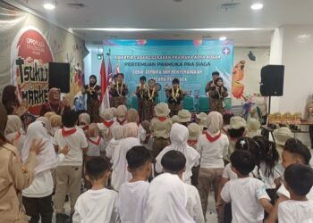 Ratusan Siswa PAUD-TK Kota Bogor Asah Kreativitas di Pramuka Pra Siaga