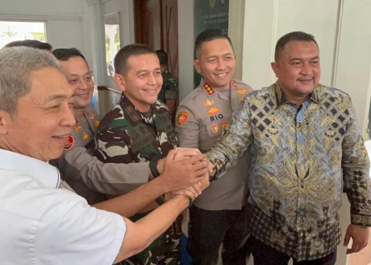 Korem dan Forkopimda Bahas Kamtibmas hingga Percepatan Pembangunan di Bogor
