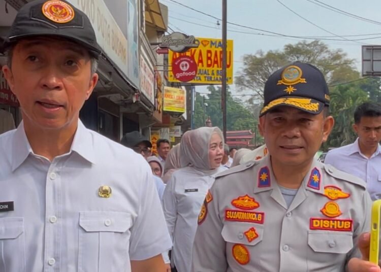 Dishub Uji Coba Parkir di Jalan Suryakencana Dipindah Sisi Kanan 