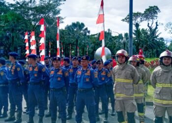 Damkar Bogor Pede Raih Juara Umum Kompetisi Keterampilan Tingkat Nasional di Palembang