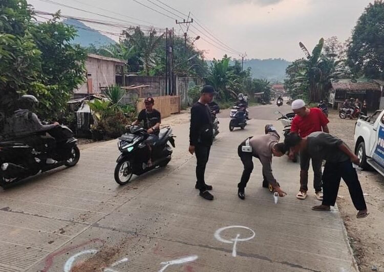 Kecelakaan Motor di Rumpin, 1 Orang Tewas dan 3 Luka-luka