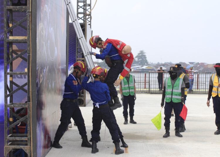 Resmi Dibuka, Damkar Kabupaten Bogor Unjuk Gigi di NFSC 2026 Palembang