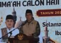 Jamaah Haji Kloter 07 JKS Menuju Tanah Suci, Bupati Bogor Pesan Jaga Kesehatan dan Kekompakan