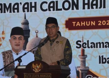 Jamaah Haji Kloter 07 JKS Menuju Tanah Suci, Bupati Bogor Pesan Jaga Kesehatan dan Kekompakan