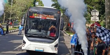 Bus Listrik Rute Bojonggede-Sentul Dibuka, Gratis Selama 3 Bulan