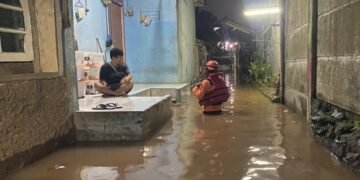 Citeureup Dilanda Banjir, 168 Orang Terdampak Sebagian Mengungsi