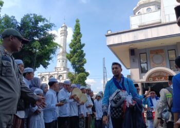 Ratusan Calon Haji Asal Kota Bogor Berangkat ke Tanah Suci