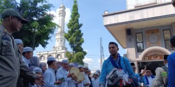 Ratusan Calon Haji Asal Kota Bogor Berangkat ke Tanah Suci