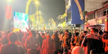 Ribuan Warga Tumpah Ruah Saksikan Kirab Budaya Milangkala Tatar Sunda