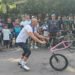 Jenal Mutaqin Gowes Bareng Komunitas, Respons Keluhan Parkir Liar di Jalur Sepeda