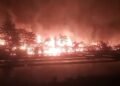 Korsleting Listrik Sebabkan Peternakan Ayam di Cariu Terbakar